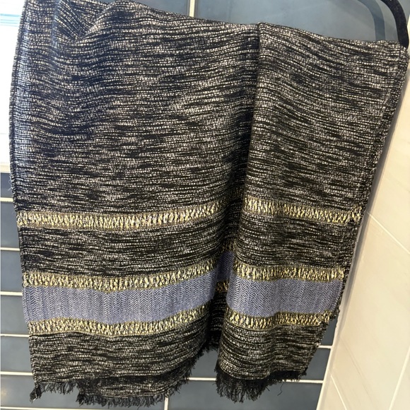 Anne Taylor Patterned Scarf - Picture 1 of 6